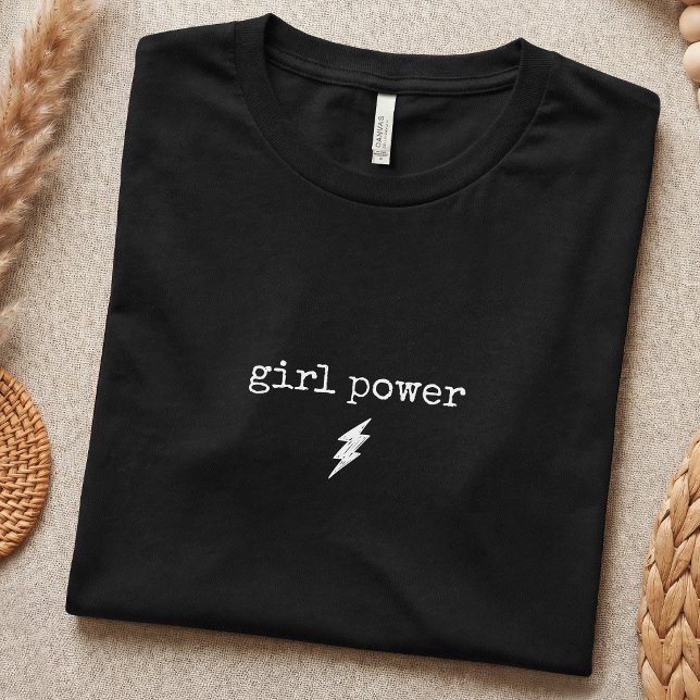 Camiseta Empoderando o Poder Feminino Simples (Criador carregado)