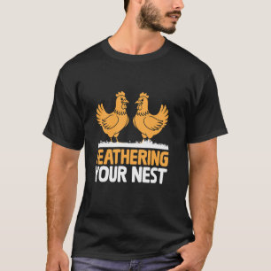 Camiseta Empolando Seu Ninho Fazenda de Gado Granja de Gali