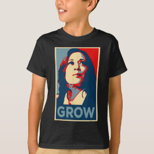 Camiseta Empower Grow Kamala Harris Hope Poster 47 Rally Wo