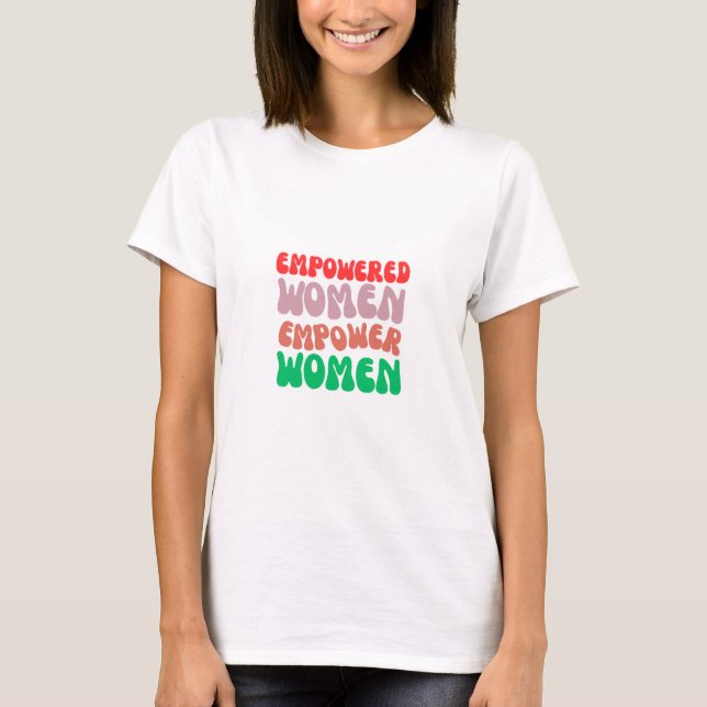 Camiseta Empowered women (Frente)