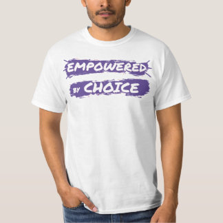 Camiseta EMPOWEREM POR ESCOLHA (roxo)