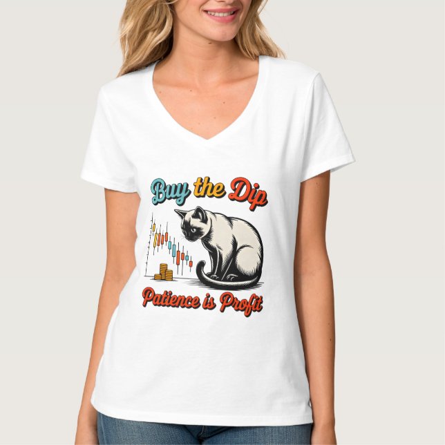 Camiseta Empreendedor - Compre a Queda Presente de Gêmeos S (Frente)