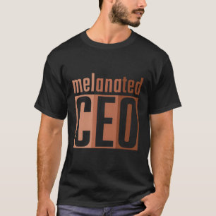 Camiseta Empreendedor do Proprietário Empresarial Ceo Black