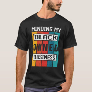 Camiseta Empreendedor Empresário A Pensar No Meu Bu Negro