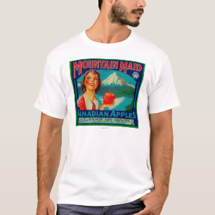 Camiseta Empregada doméstica Apple LabelCanada da montanha