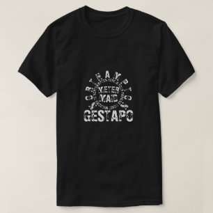 CAMISETA EMPREGADA DOMÉSTICA GESTAPO DO MEDIDOR DE