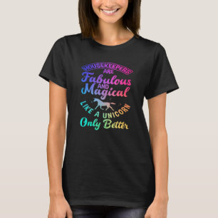 Camiseta Empregadas domésticas Senhora Mágica da Limpeza