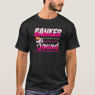 Camiseta Empregado Bancário do Agente Bancário do Clerk do 