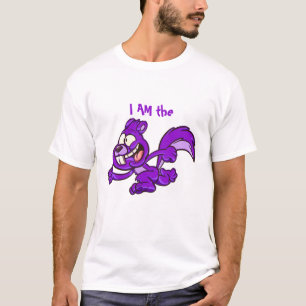 Camiseta Empregado engraçado - Eu sou o Esquilo Roxo