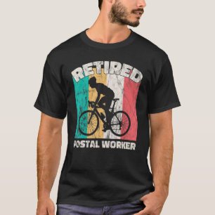 Camiseta Empregado Postal Aposentado na Reforma