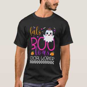 Camiseta Empregado Social Fabuloso Engraçado Hallow