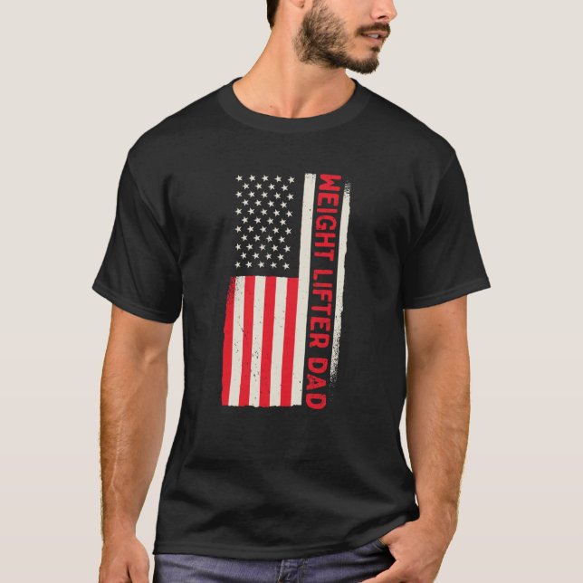 Camiseta Empregador de Peso Patriótico (Frente)