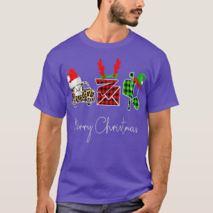 Camiseta Empregador Postal Feliz Natal Feliz Xmas Para A Fa