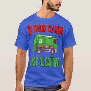 Camiseta Empregadores De Caminhão De Lixo Não Falam Lixo
