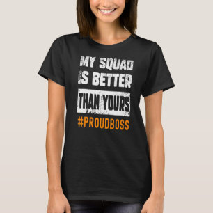 Camiseta Empregados Chefe Apreciação Dia Engraçado Citação