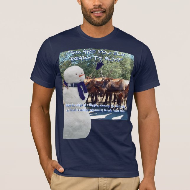 Camiseta Empregos de terceirização congelados (Frente)