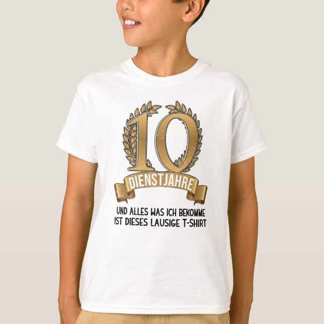 Camiseta Empresa Aniversário 25 Anos De Empresa De Funcioná (Frente)