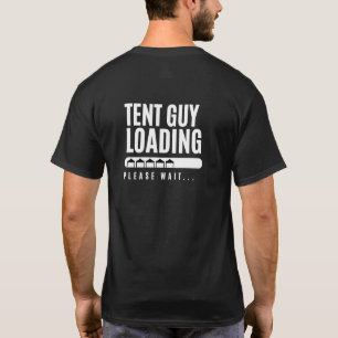 Camiseta Empresa de 'Cara da Tenda Carregando, Por Favor Ag
