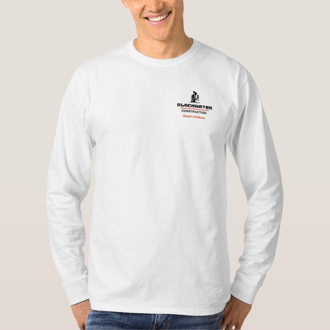 Camiseta Empresa de construção comercial e residencial (Frente)