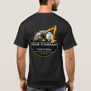 Camiseta Empresa de Construção de Equipamentos Pesados Prof