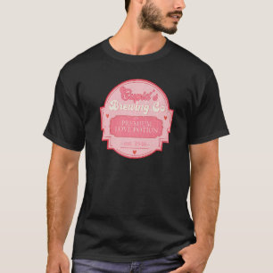 Camiseta Empresa de criação da Retro Cupidu2019s Valentineu