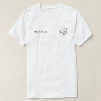Camiseta Empresa de Logotipo Personalizado Pequena Empresa