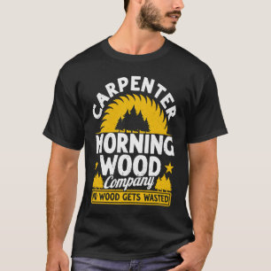 Camiseta Empresa de Madeira Carpenter Morning Sem Resíduos