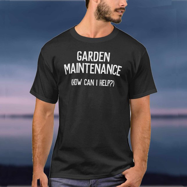 Camiseta Empresa de Manutenção de Jardim (Criador carregado)