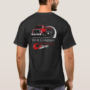 Camiseta Empresa de reboque profissional, serviço de cabele