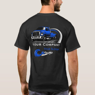 Camiseta Empresa de Reboque Profissional, Serviço de Reboqu