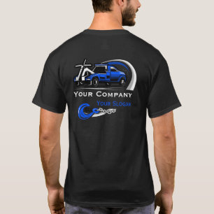 Camiseta Empresa de Reboque Profissional, Serviço de Reboqu