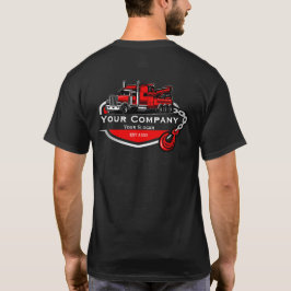 Camiseta Empresa de Reboque Profissional, Serviço de Transp