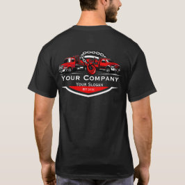 Camiseta Empresa de Reboque Profissional, Serviço de Transp