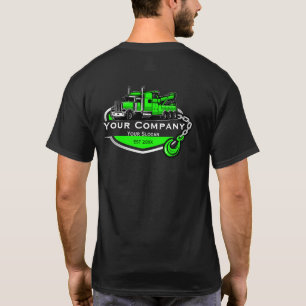 Camiseta Empresa de Reboque Profissional, Serviço de Transp