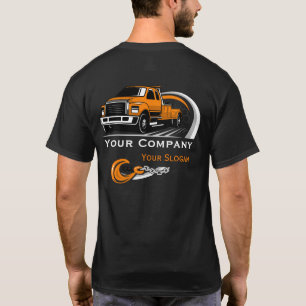 Camiseta Empresa de Reboque Profissional, Serviço de Transp