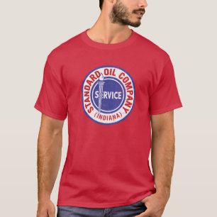 Camiseta Empresa de serviço Standard Oil Company vintage In