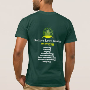 Camiseta Empresa de Serviços Lâmpadas/Camisa Paisagista