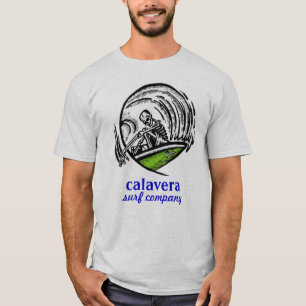 Camiseta empresa do surf do calavera - design 2