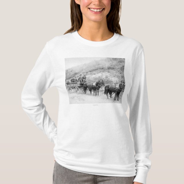 Camiseta Empresa expressa de Wells Fargo (Frente)