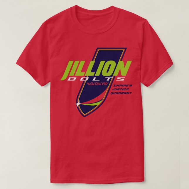 Camiseta Empresa Jillion Bolts (Frente do Design)