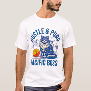 Camiseta Empresário Chefe - Trabalhe e Ronrone