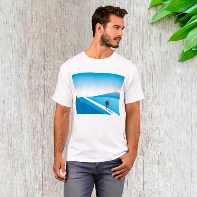 Camiseta Empresário em Busca do Caminho Futuro (Criador carregado)