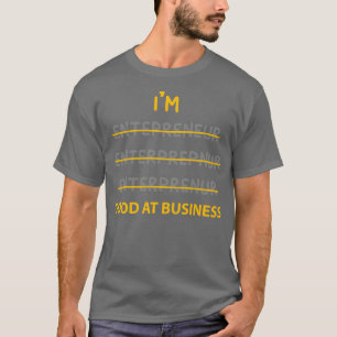 Camiseta empresário engraçado