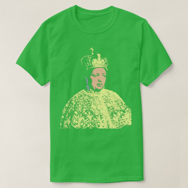 Camiseta Empress Menen Asfaw (Frente do Design)