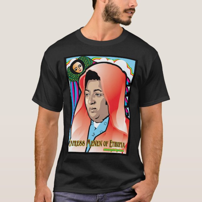 Camiseta Empress Menen Jah Sunny Arts Design Tshirt (Frente)