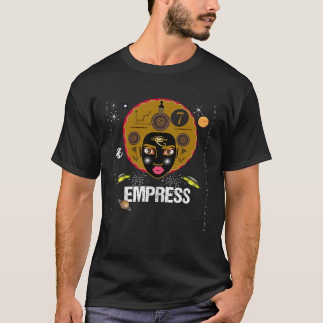 Camiseta Empress  Moorish Women Cosmic Moabitess Matriach (Frente)