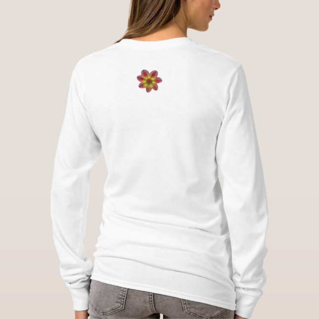 Camiseta Empurre a sua viagem (Verso)