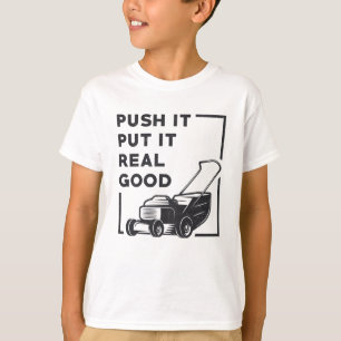 Camiseta Empurre-O, Coloque-O Bem Na Cabeça De Lâmpada
