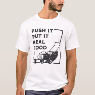 Camiseta Empurre-O, Coloque-O Bem Na Cabeça De Lâmpada