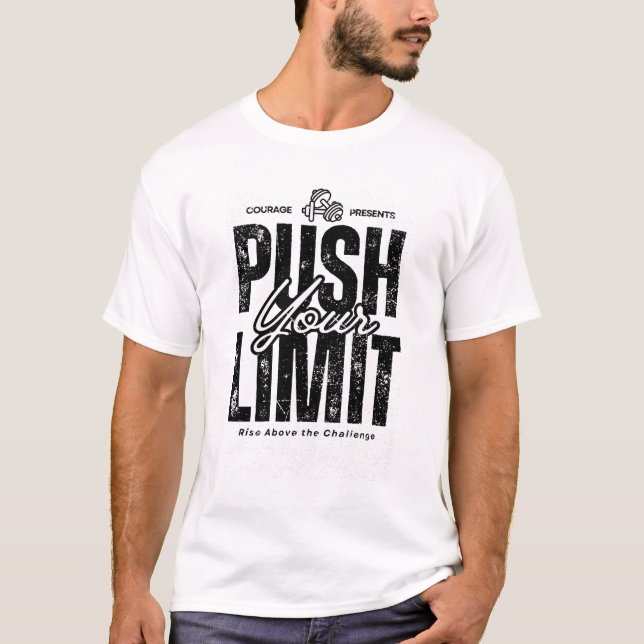 Camiseta Empurre Seu Limite (Frente)